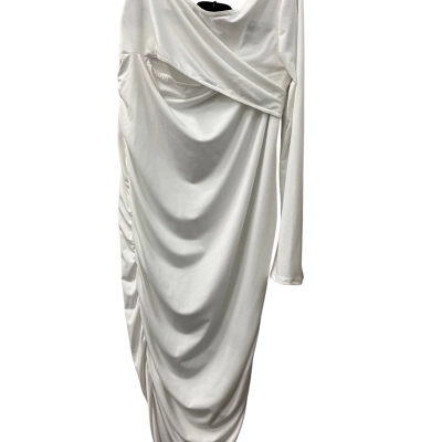 Pretty Little Thing Womens  Size 16 Cocktail Dress White 