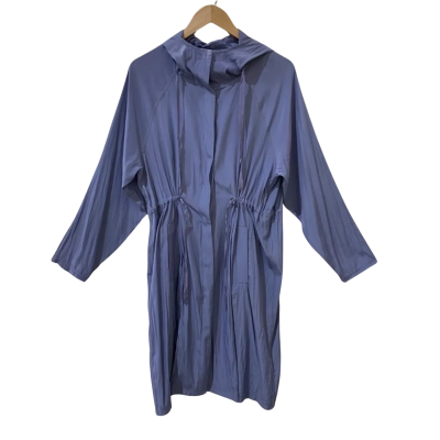 Witchery Womens  Size 12 Long Parka Blue 