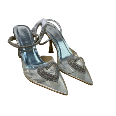 Billini Zaden Heel Sandals In Metallic 