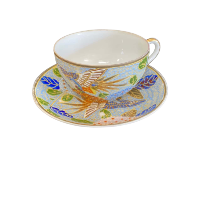 Japanese Satsuma cup & Saucer