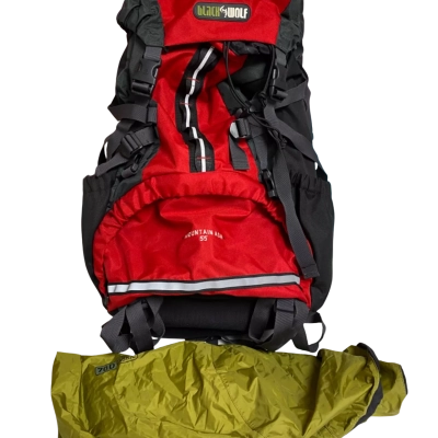 Black Wolf - Red/Black Mountain Ash 55 Hiking Backpack