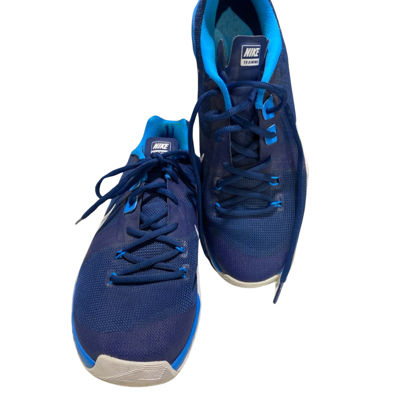 mens blue nike trainers size 9