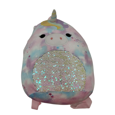 SQUISHMALLOWS Nebula the Unicorn 12" Plush Backpack 