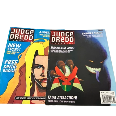 Judge Dredd: The Megazine comic book 7 Group Pack