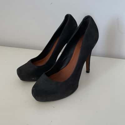 Schutz Black High Heels Shoes Size 8 