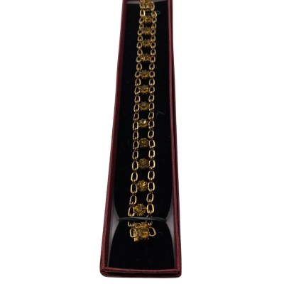  Womens Bracelet Brown / Gold 