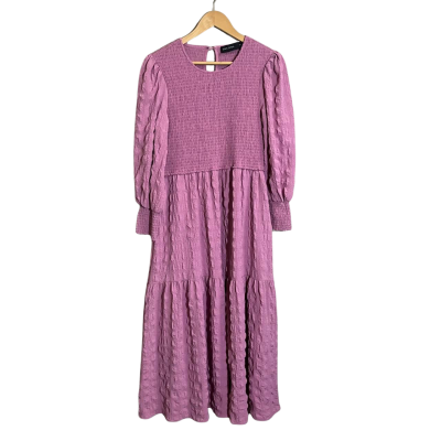 Decjuba Womens  Size 10 Long Sleeve Pink Dress  