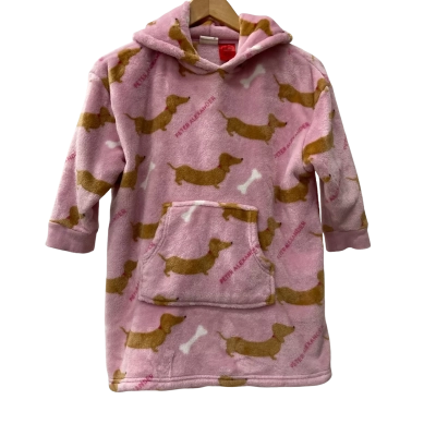 Peter Alexander Pink Cuddle Shnuggle Hoodie Size Junior 6-8 