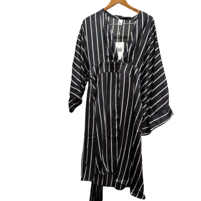 NWT Alys; Asha Kimono Robe Dress Striped Size 14