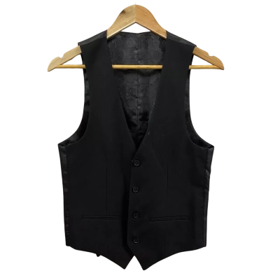 Yd. Mens  Size 2XS Goodfella Waistcoat Black  