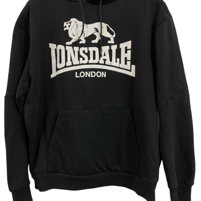 Lonsdale London  Size M Hoodie / Jumper Black  / White 