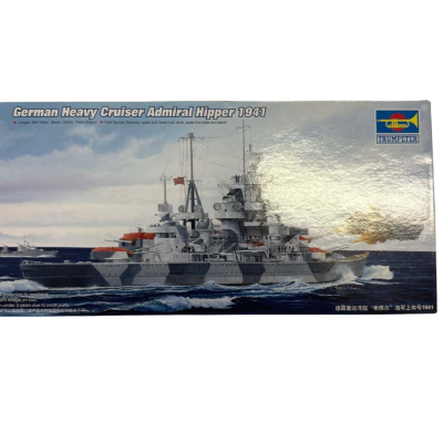 Trumpeter 1/700 Germany heavy cruiser admiral hipper 1941 model