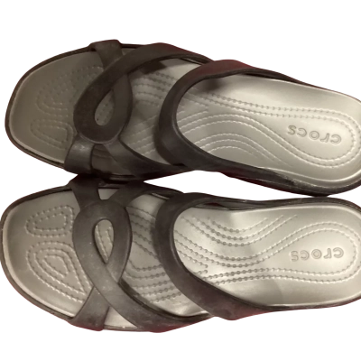 Crocs Womens  Size 8 Sandals Black  