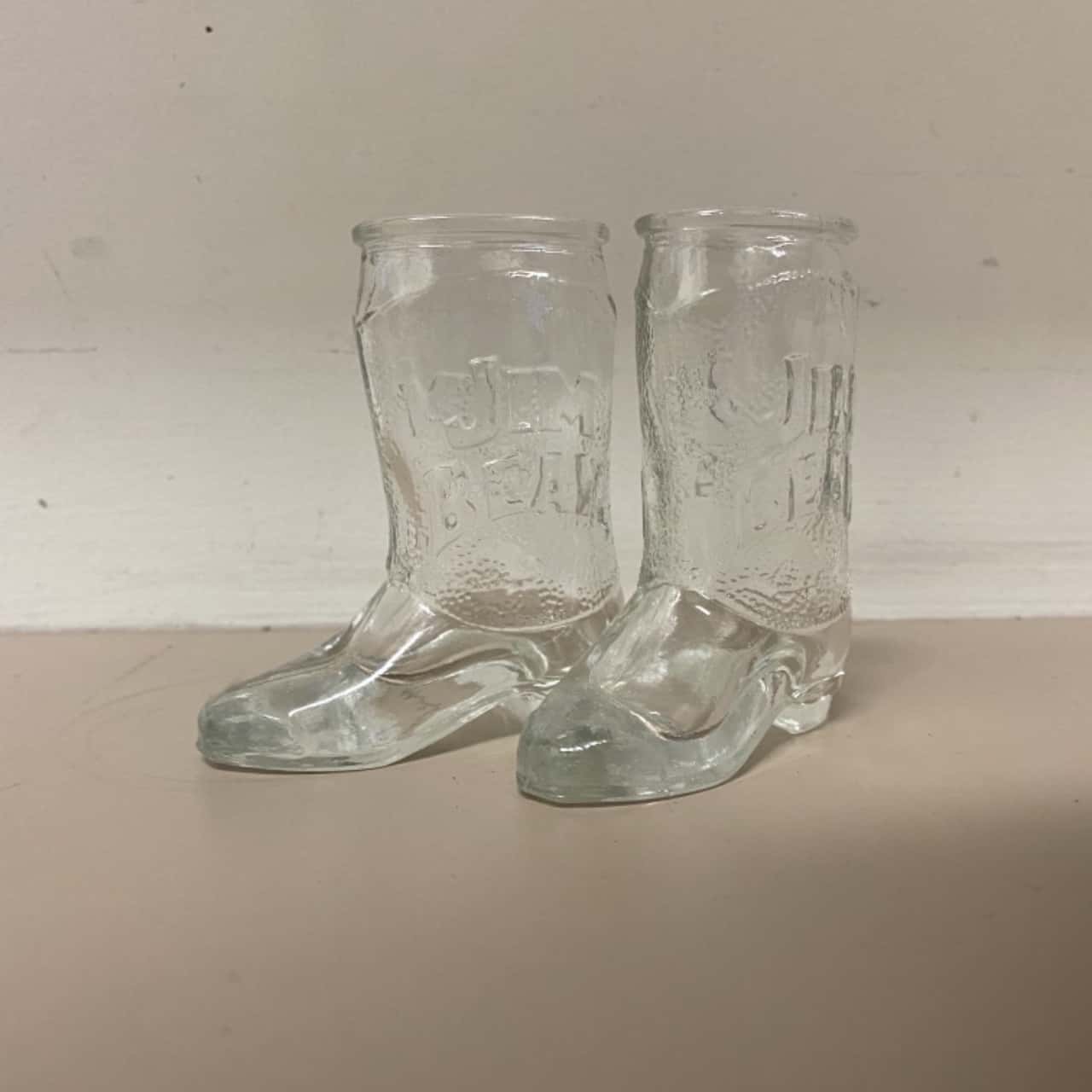 Jim Beam Boot Shot Glass 1 oz