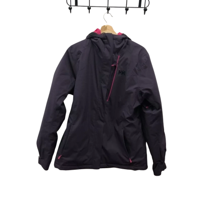 Helly Hansen Womens  Size L Winter Jacket Navy Blue / Pink  