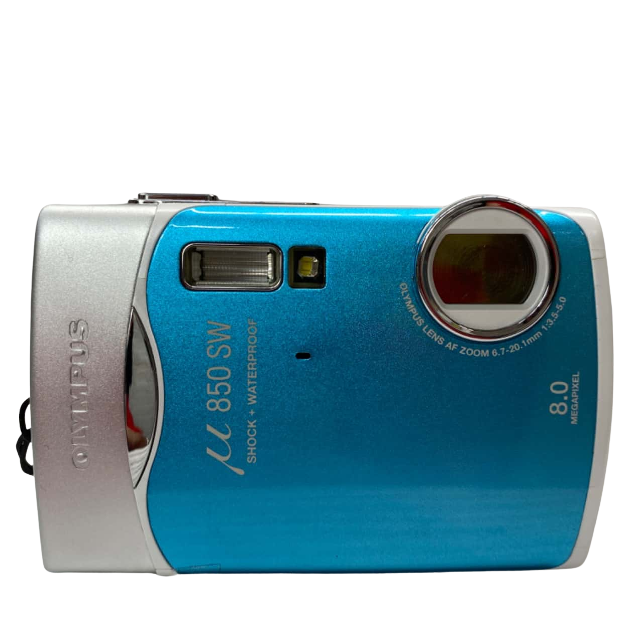 OLYMPUS U 850 SW Blue Digital Camera (8.0 Megapixels)(s)