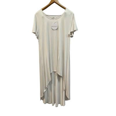 Grace & Co Womens  Size 12 White tunic/longline top