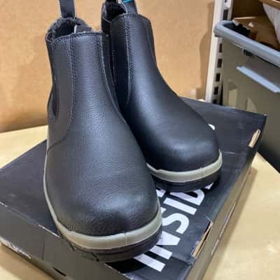  Hercules Mens  Size 12 Steelcap Boots  Black  
