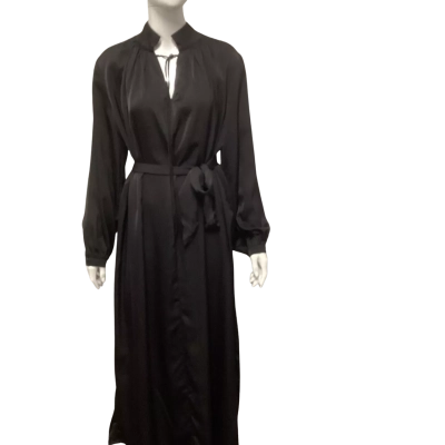 Brave + True Womens Long Sleeve Dress Black  