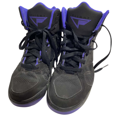 Nike Air flight Lite High Sneakers Size EUR 42 / UK 7.5 / US 8.5 Black  / Purple 