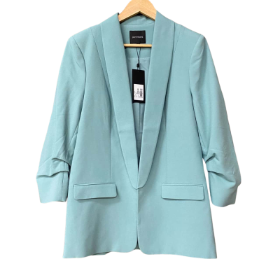 BNWT Portmans Womens Size 14  Teal Open Blazer 