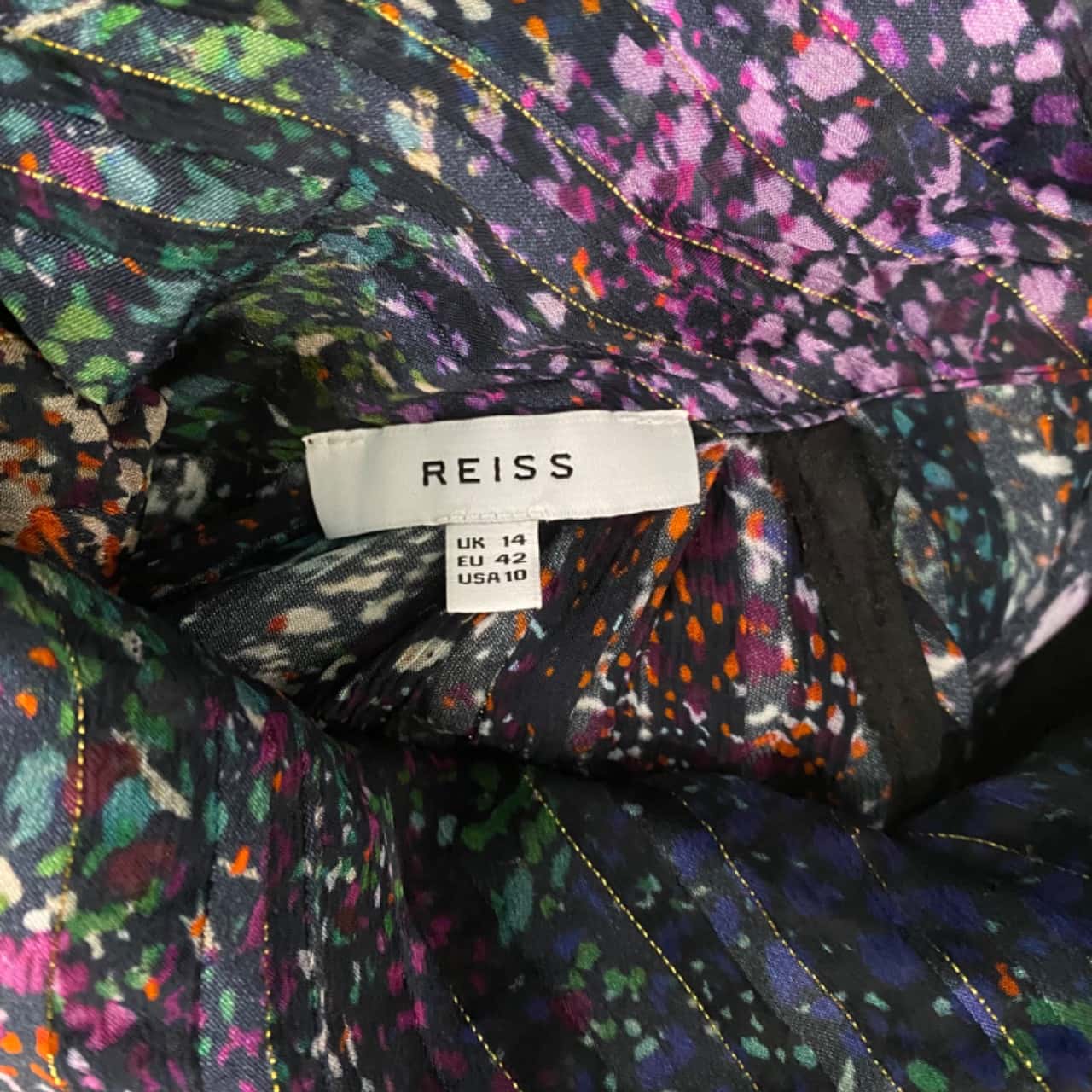 Reiss Womens Size 14 Multicoloured (s)