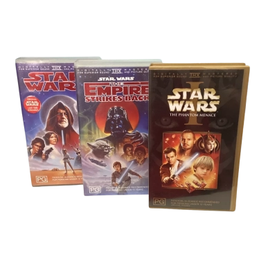 Star Wars VHS Tapes