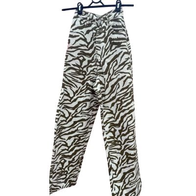 Luck & Trouble Womens  Size 6 Zebra Pants 