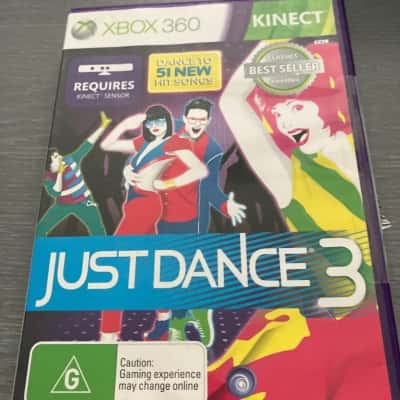 Just dance 3 kinect