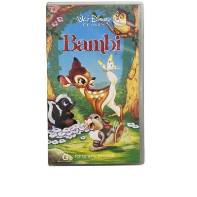 VCR - Walt Disney Classic - BAMBI
