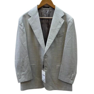 BNWT Suit Supply Size 46 Grey Wool Suit Jacket
