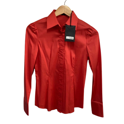 G2OOO Womens  Size 36 Long Sleeve Shirt Red 