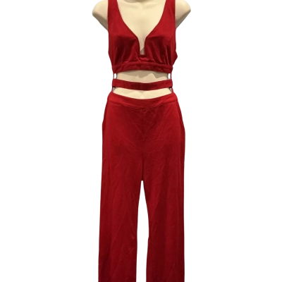 Whyte Valentyne Womens  Size 10 Jumpsuit Red 