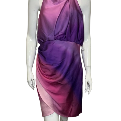 Sheike Womens  Size 14 Mini Dress Pink  / Purple 