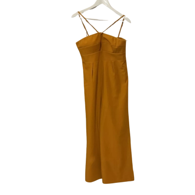  PCHARA   Size XL Short Sleeve Playsuit Mustard 