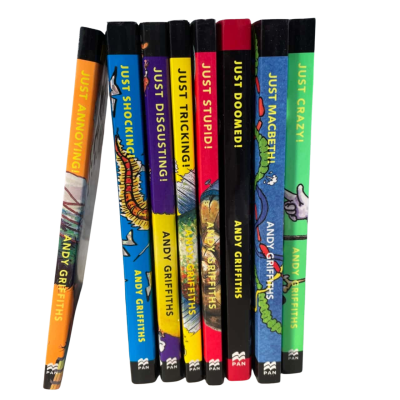 Andy Griffiths “Just” books x 8
