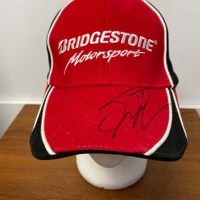 Bridgestone Motorsport cap signed by Scott McLaughlin 2014