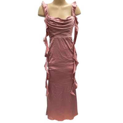  Selfie Leslie Mauve Pink Formal Dress Size 8