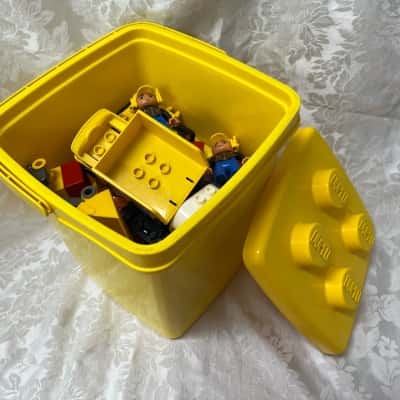 Lego Duplo -yellow tub -lot #1
