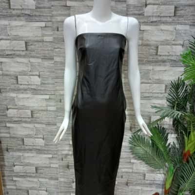 White Fox Womens  Size M Bodycon Dress / Maxi Dress / Sleeveless Dress  Black  