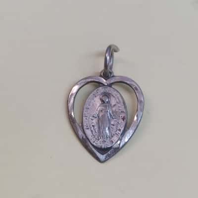 Virgin Mary Vintage Pendant