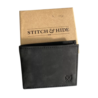 Stitch & Hide Unisex Wallet leather