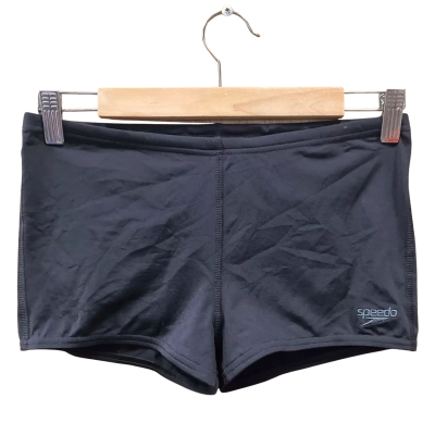 Speedo Kids Endurance+ Black Aquashort Size 14