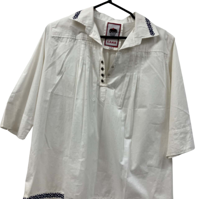 Cake Maternity Size M Long Sleeve Shirt White 