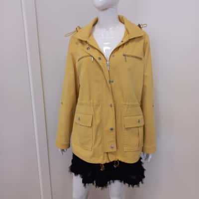 Sportscraft size 12 yellow  sporty jacket