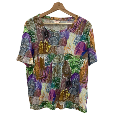 Gorman Womens  Size 16 T-shirt Multicoloured 