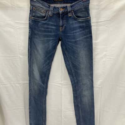 Nudie Jeans Womens  Size 26/8 Mid Rise Jeans / Skinny Jeans Blue 
