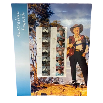 Australian Legends -Slim Dusty stamps