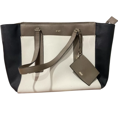 DKNY Grayson Tote Bag Black / Brown 