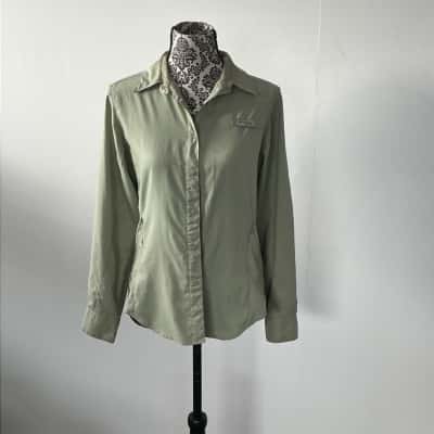 Columbia Womens  Size S Sports Top Green 